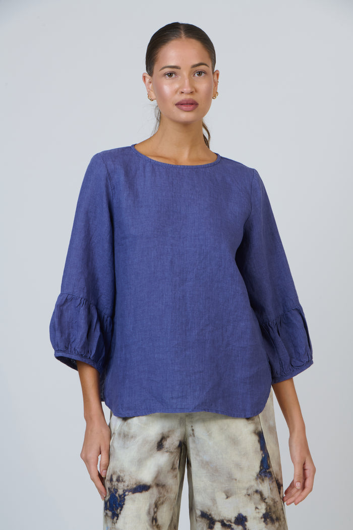 Naturals by O & J Linen Top in Placid Pipe GA651