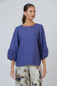 Naturals by O & J Linen Top in Placid Pipe GA651