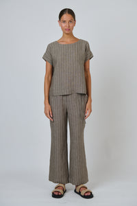 Naturals by O & J Linen Top in Gauze GA686