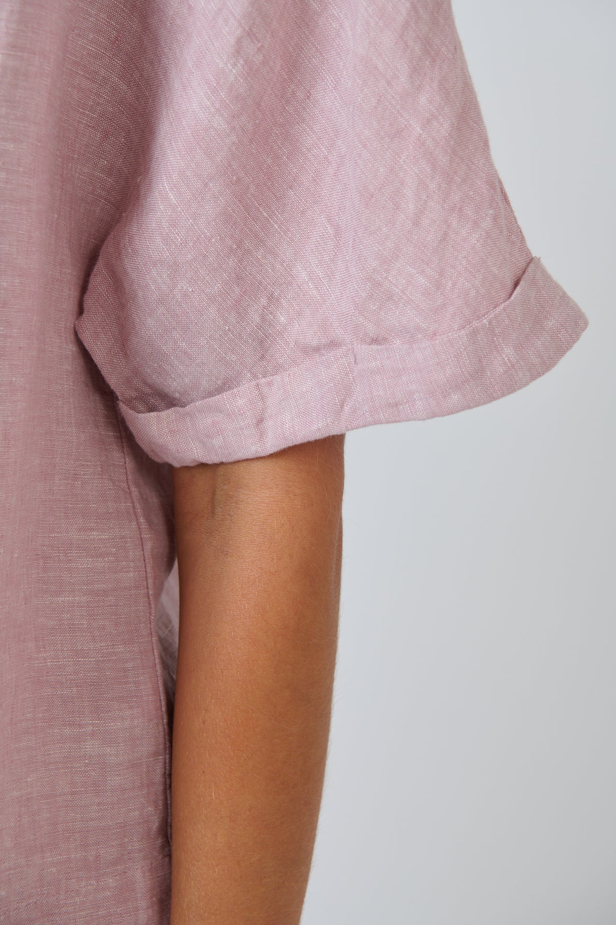 Naturals by O & J Linen Top in Radish GA689