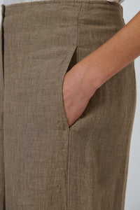Naturals by O & J Linen Pants in Agate GA698