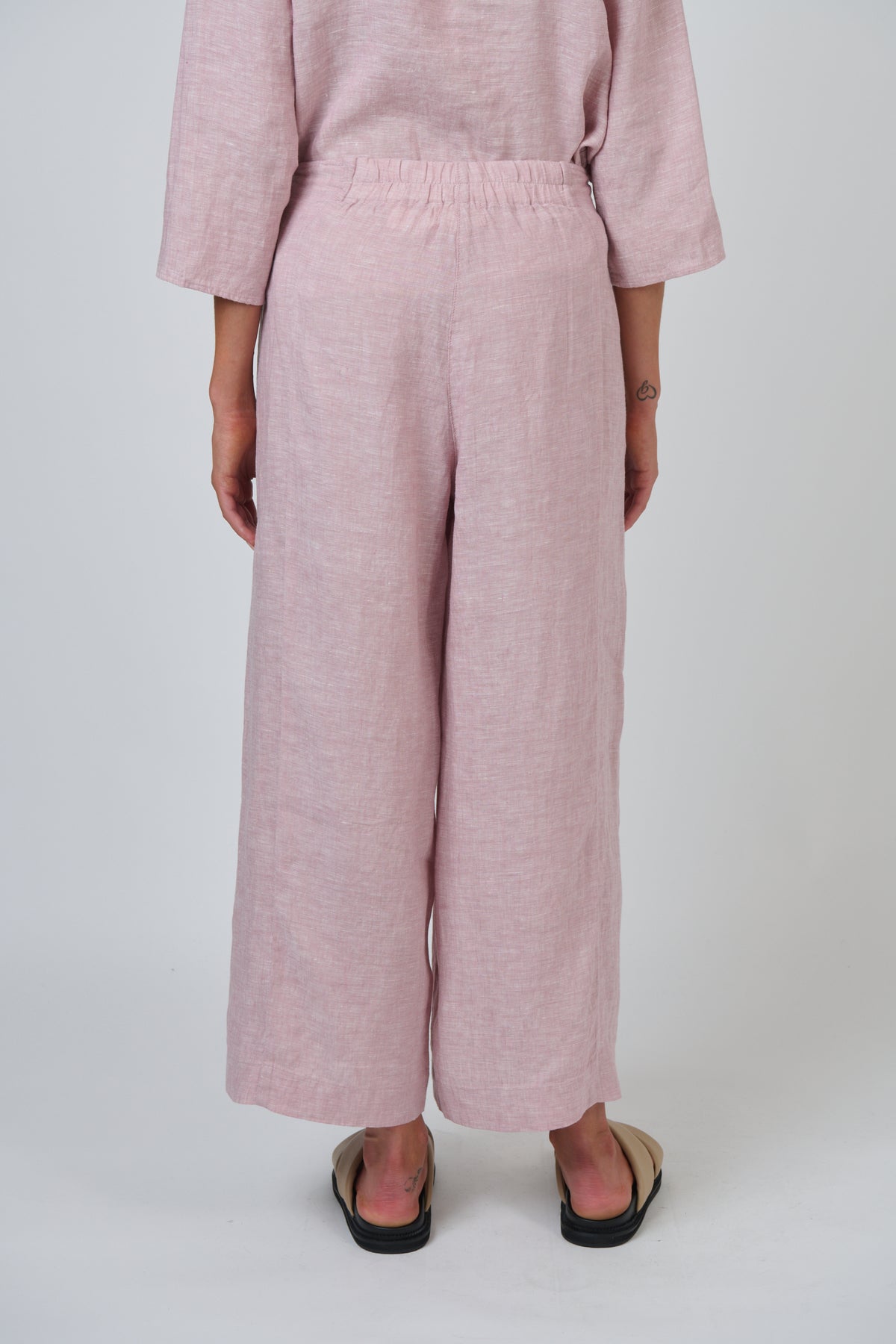 Naturals by O & J Linen Pant in Radish GA698