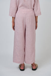 Naturals by O & J Linen Pant in Radish GA698