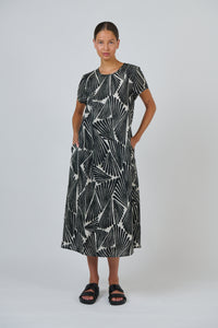 Naturals by O & J Linen Dress in Folies GA706