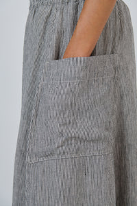 Naturals by O & J Linen Skirt in Rue GA709