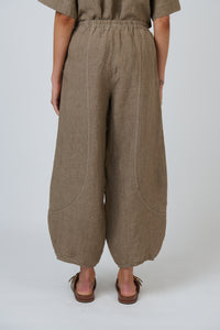 Naturals by O & J Linen Pants in Agate GA714