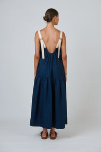 Naturals by O & J Linen Dress in Eclipse GA719