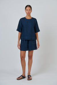 Naturals by O & J Linen Top in Eclipse GA721