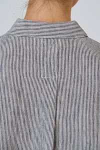 Naturals by O & J Linen Top in Rue GA723