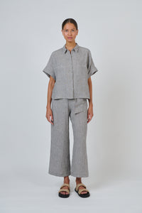 Naturals by O & J Linen Top in Rue GA723
