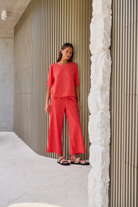 Naturals by O&J Linen Top in Sunset Strip GA724B