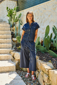 Naturals by O&J Poplin Pant in Ink GA713