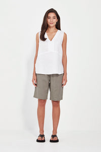 Verge Gala Tank in White 9751BR