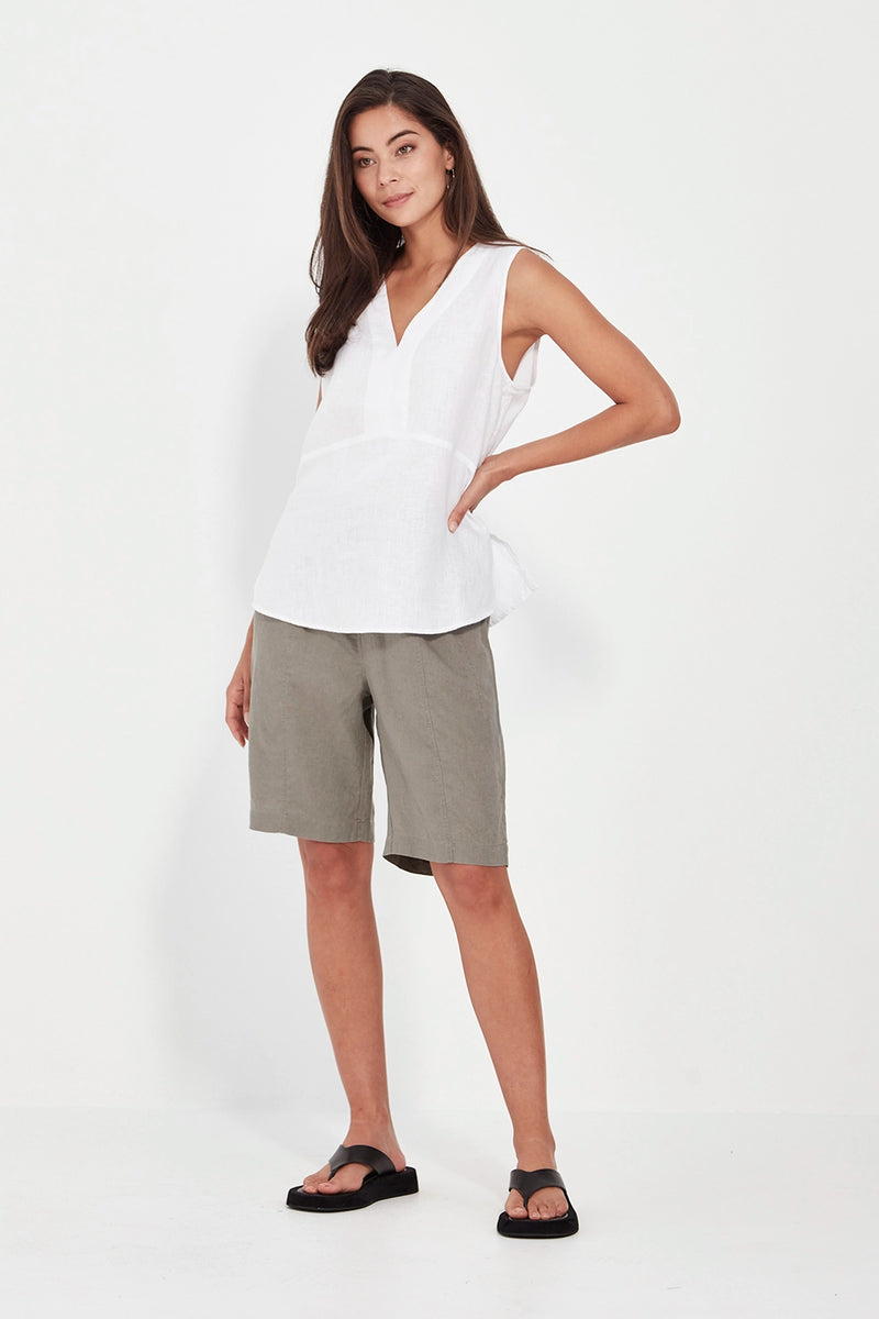 Verge Gala Tank in White 9751BR