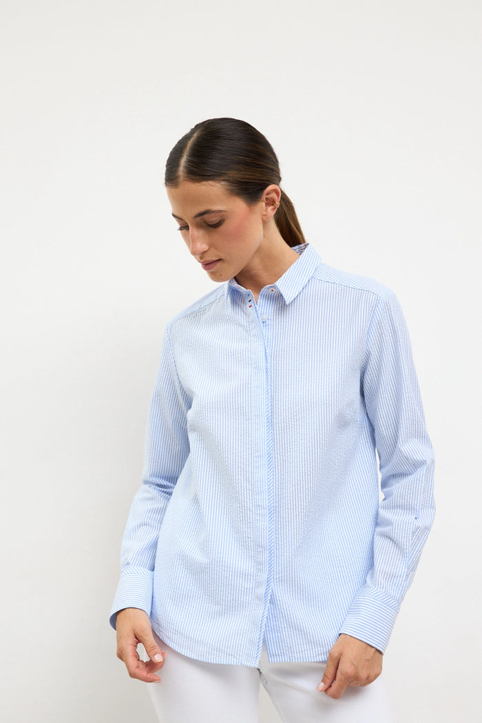 Bariloche Gatuña Shirt in Navy GATUÑA-S26
