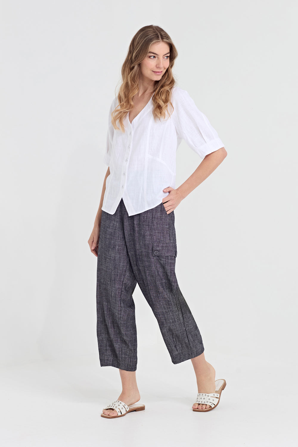 Verge Faithful Pant in Ink 1404BR