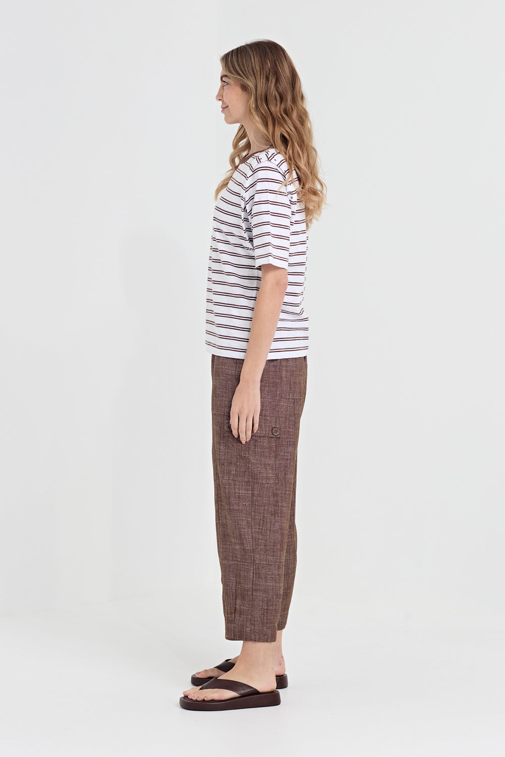 Verge Faithful Pant in Cocoa 1404BR