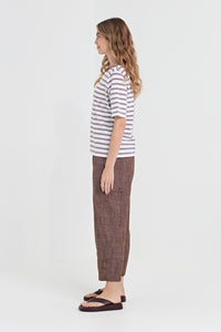 Verge Faithful Pant in Cocoa 1404BR