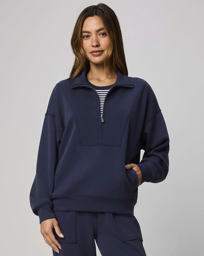 Splendid Scubasoft Quater Zip Jacket RW5K740