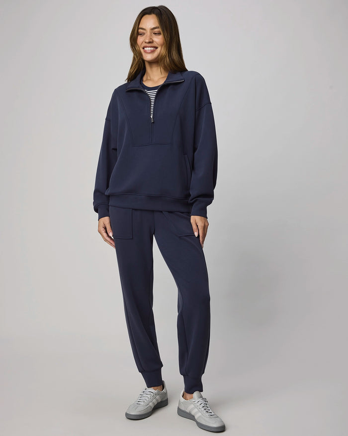 Splendid Scubasoft Quater Zip Jacket RW5K740