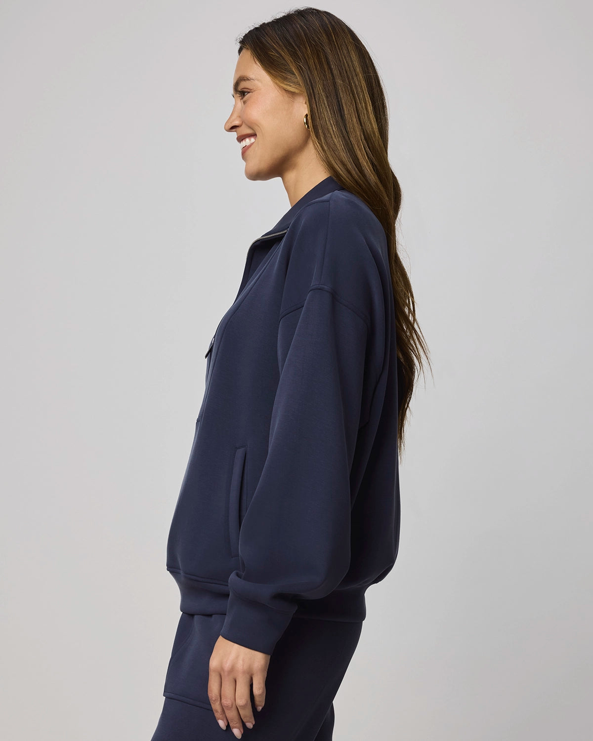 Splendid Scubasoft Quater Zip Jacket RW5K740