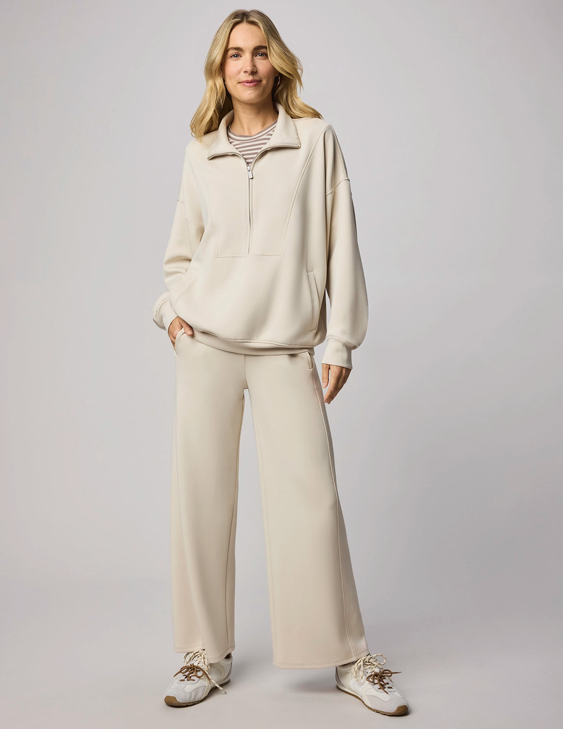 Splendid Scubasoft Quater Zip Jacket RW5K740