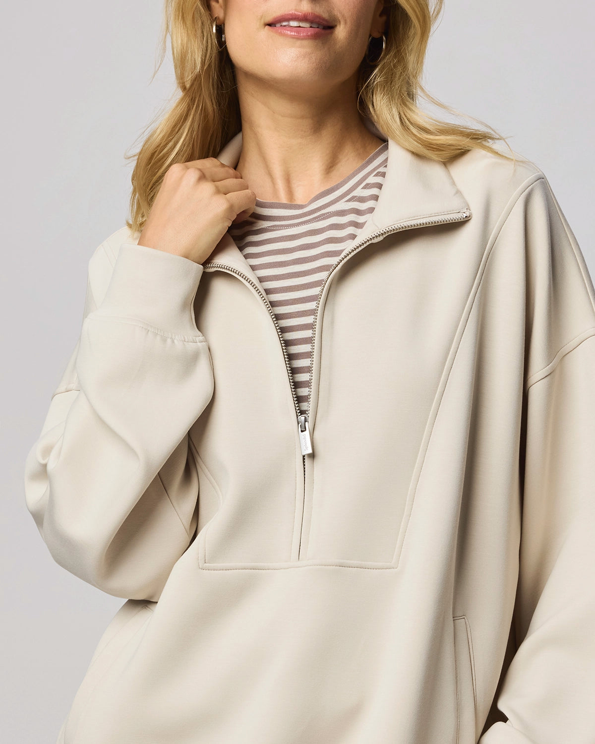 Splendid Scubasoft Quater Zip Jacket RW5K740