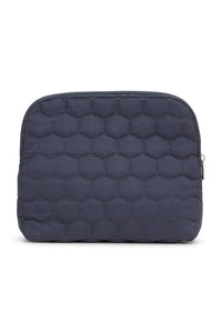 Ilse Jacobsen Makeup Pouch in Dark Indigo HONEYBAG03