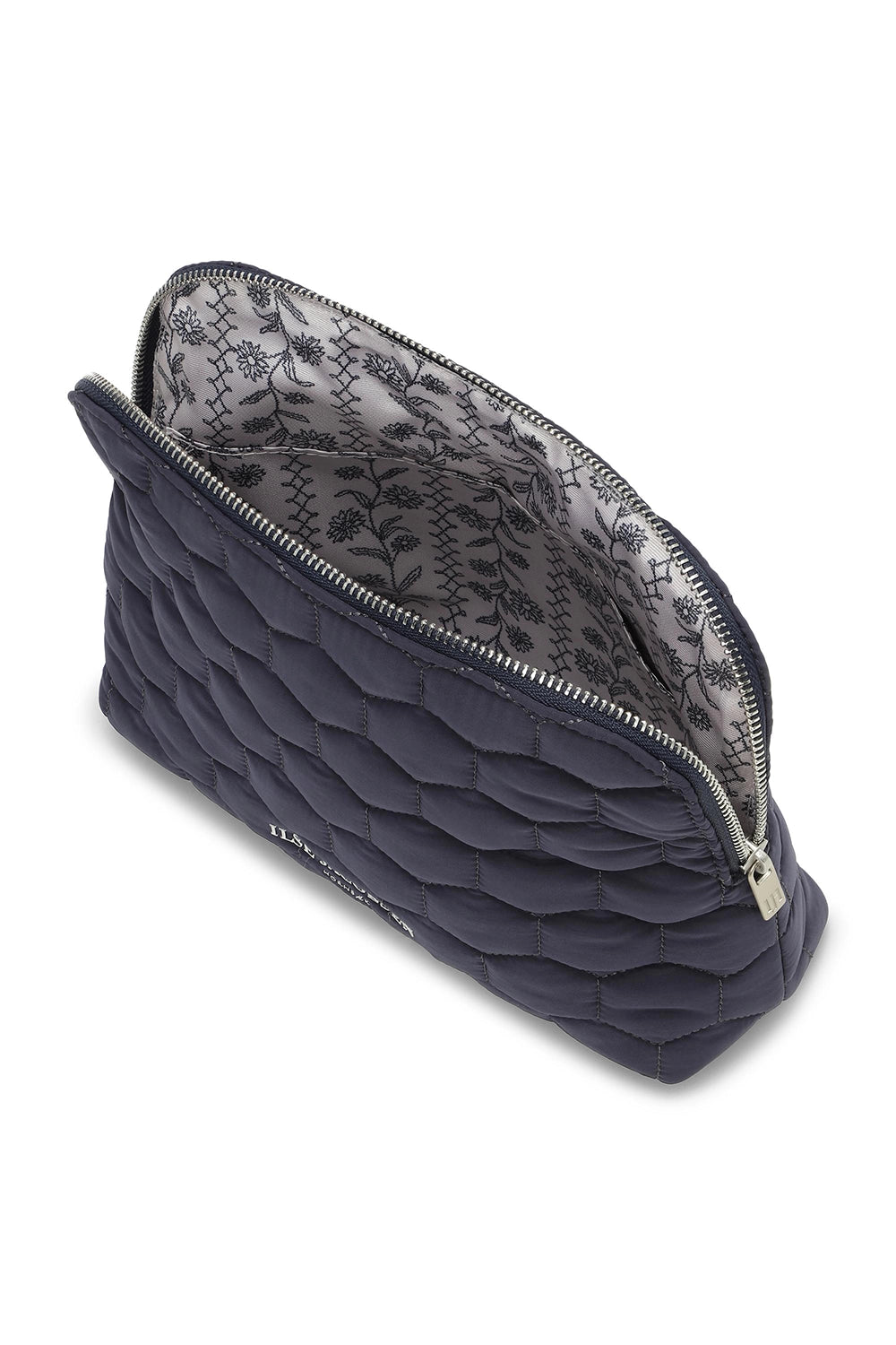 Ilse Jacobsen Makeup Pouch in Dark Indigo HONEYBAG03