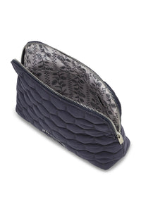 Ilse Jacobsen Makeup Pouch in Dark Indigo HONEYBAG03