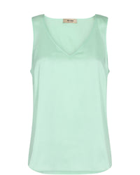 Mos Mosh Astrid V-neck Silk Tank Top 153590