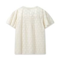 Mos Mosh Terri Jacquards Voile Top 163060