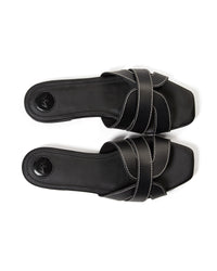Mos Mosh Sicily Leather Contrast Slipper 163780
