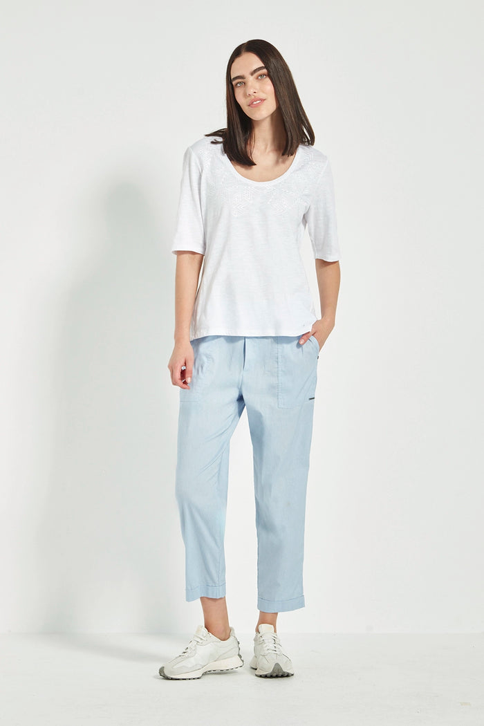 Verge Acrobat Essex Pant in Chambray V5621ULW
