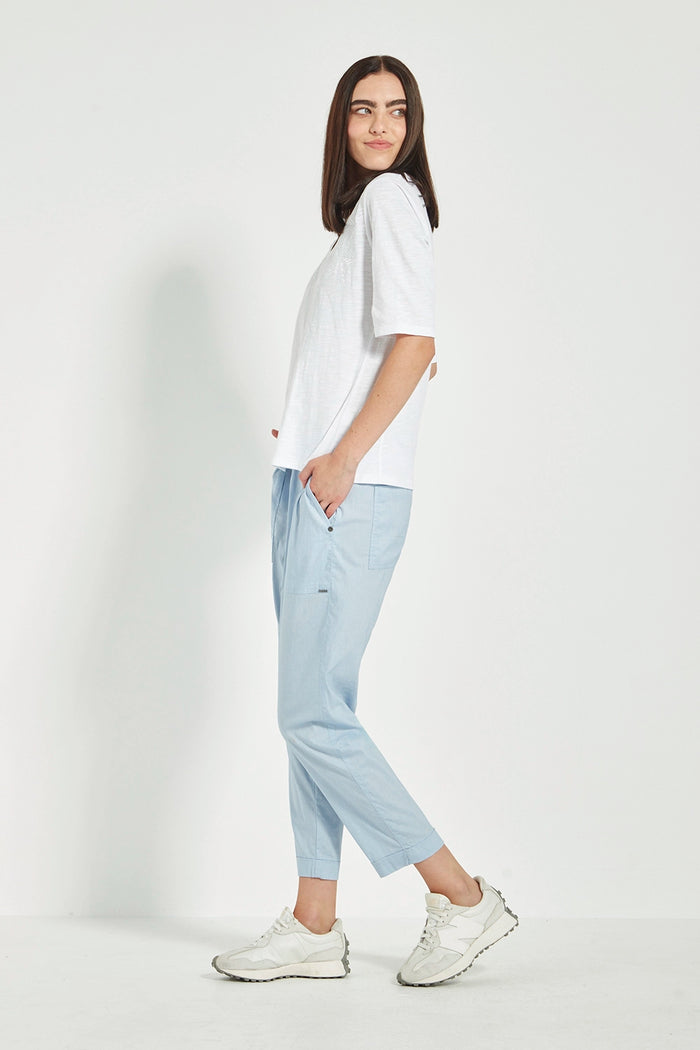 Verge Acrobat Essex Pant in Chambray V5621ULW