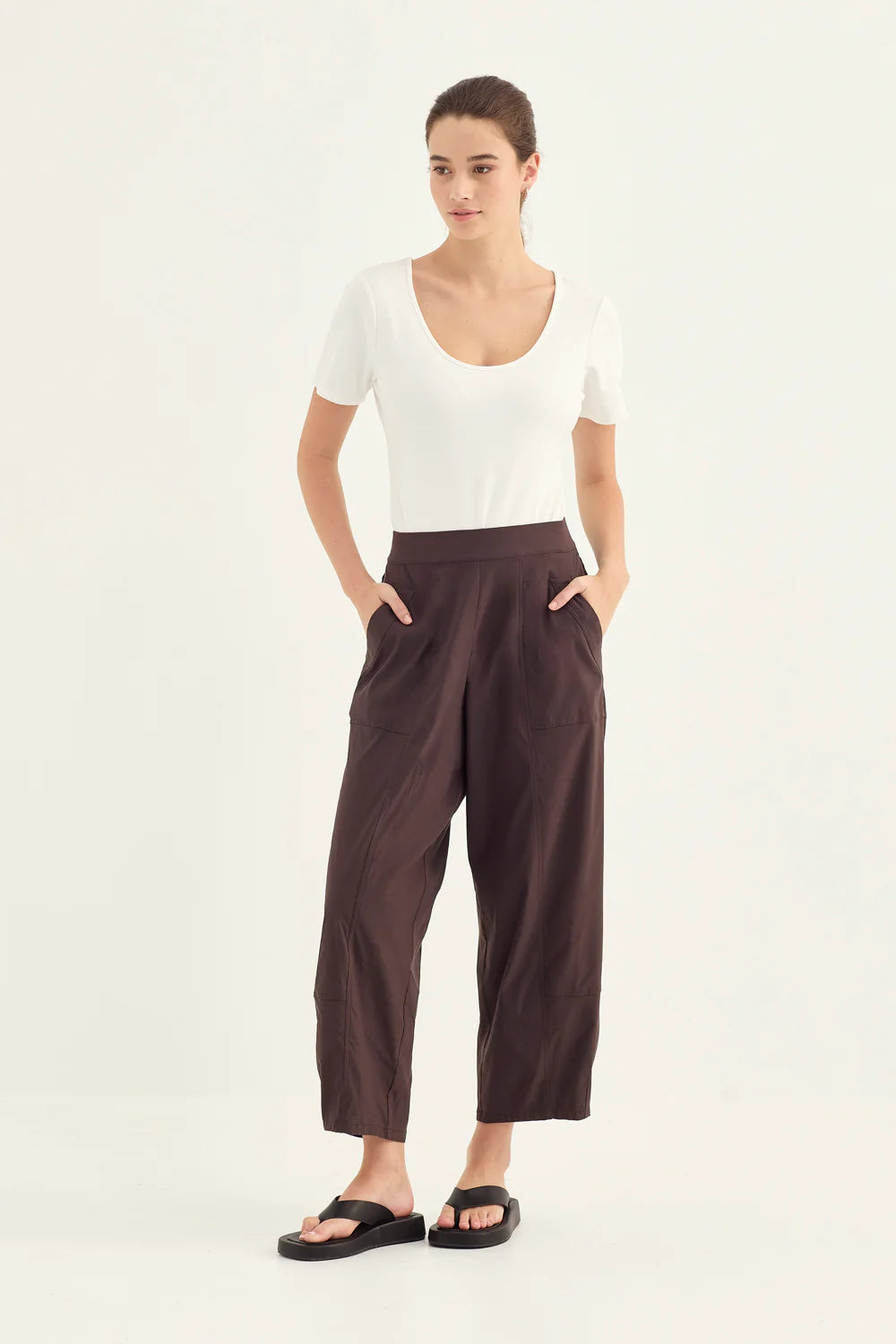 Verge Homeland Pant in Chocolate 1137LW