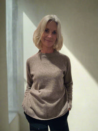 Manstead Zorel 100% Yak Funnel Neck