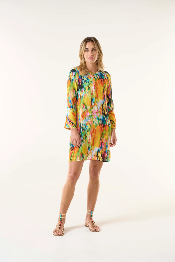 One Season Middy Genie-Ithaca Yellow-Viscose-Yellow