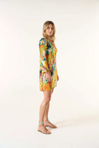 One Season Middy Genie-Ithaca Yellow-Viscose-Yellow