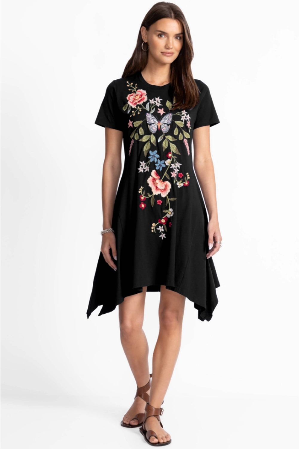 Johnny Was Handkerchief Knit Dress - Nicolette J37725-5