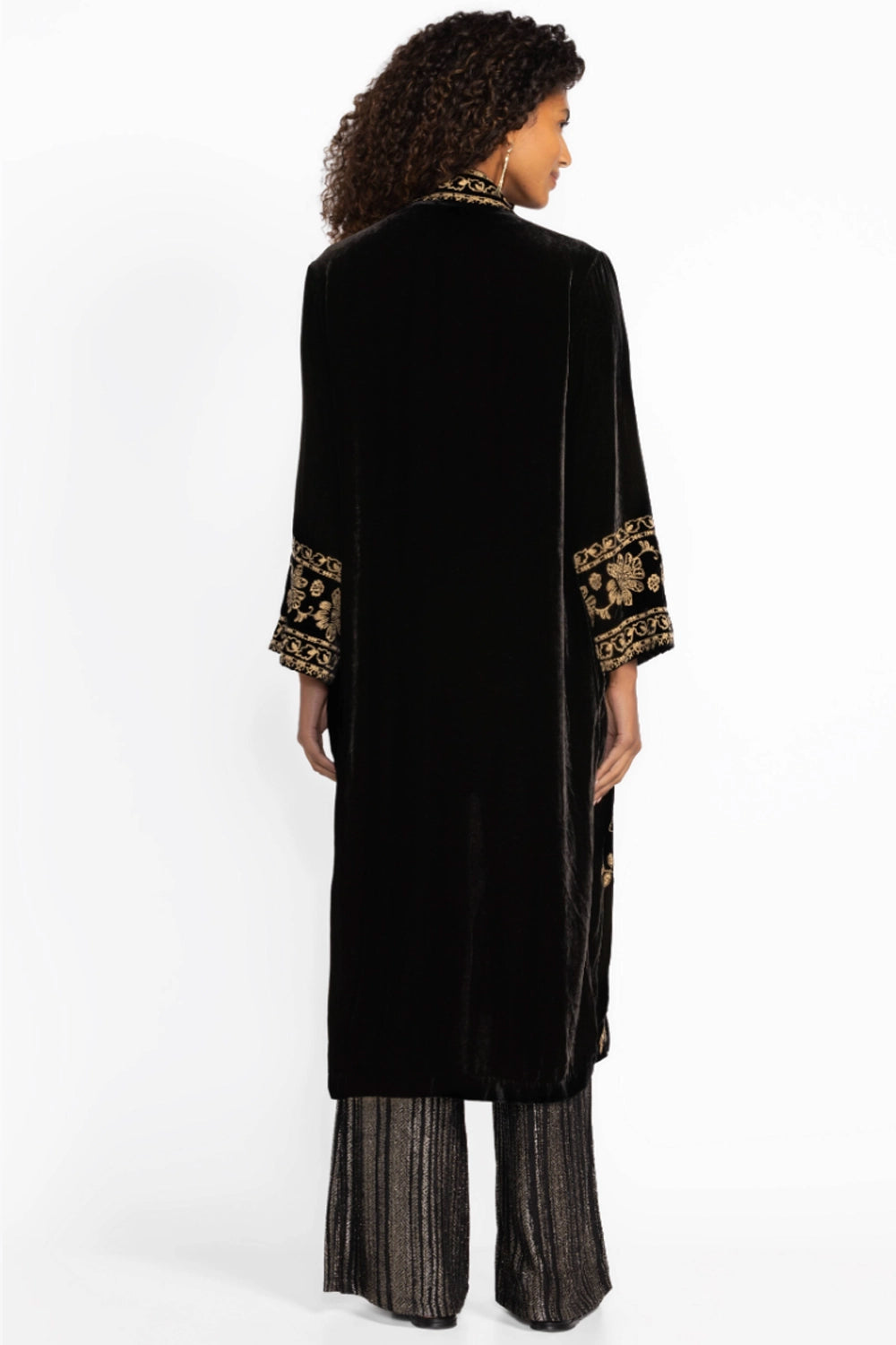 Johnny Was Velvet Kimono Coat - Nyomi J42024-O