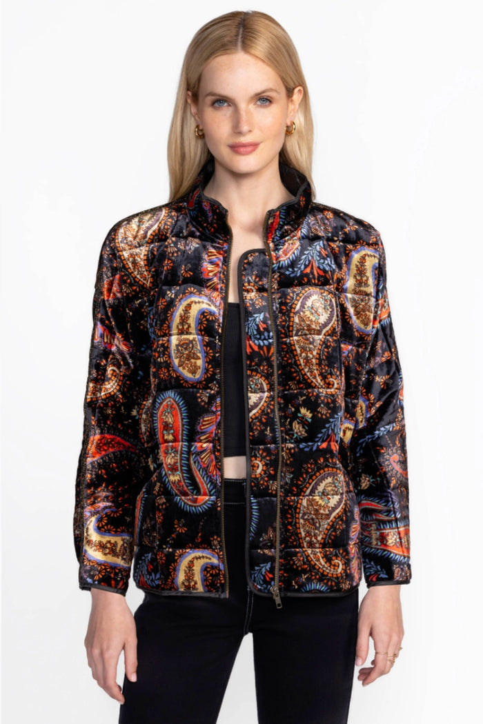 Johnny Was Dolman Quilted Jacket-Sezana J42524-O