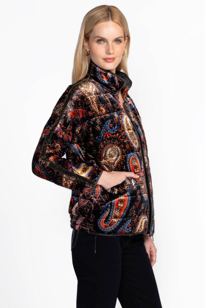 Johnny Was Dolman Quilted Jacket-Sezana J42524-O