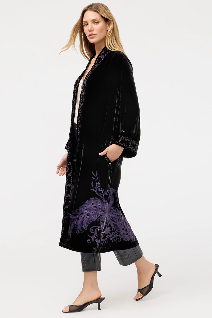 Johnny Was Velvet Kimono Coat - Molly J44525-O - Pre-Order December Delivery