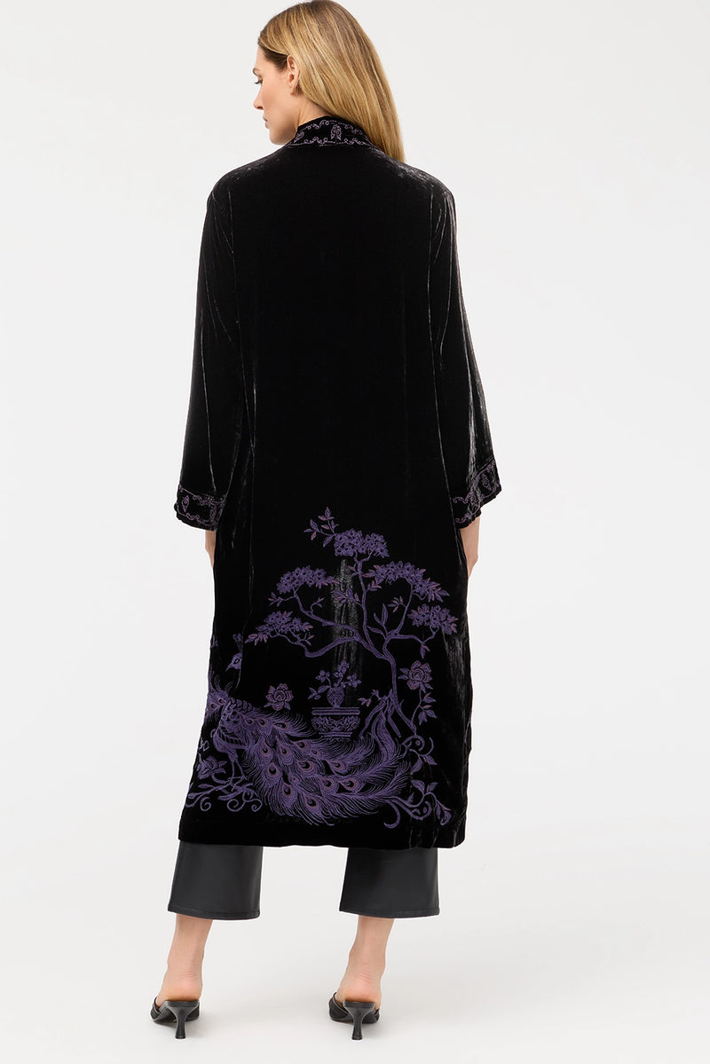 Johnny Was Velvet Kimono Coat - Molly J44525-O - Pre-Order December Delivery