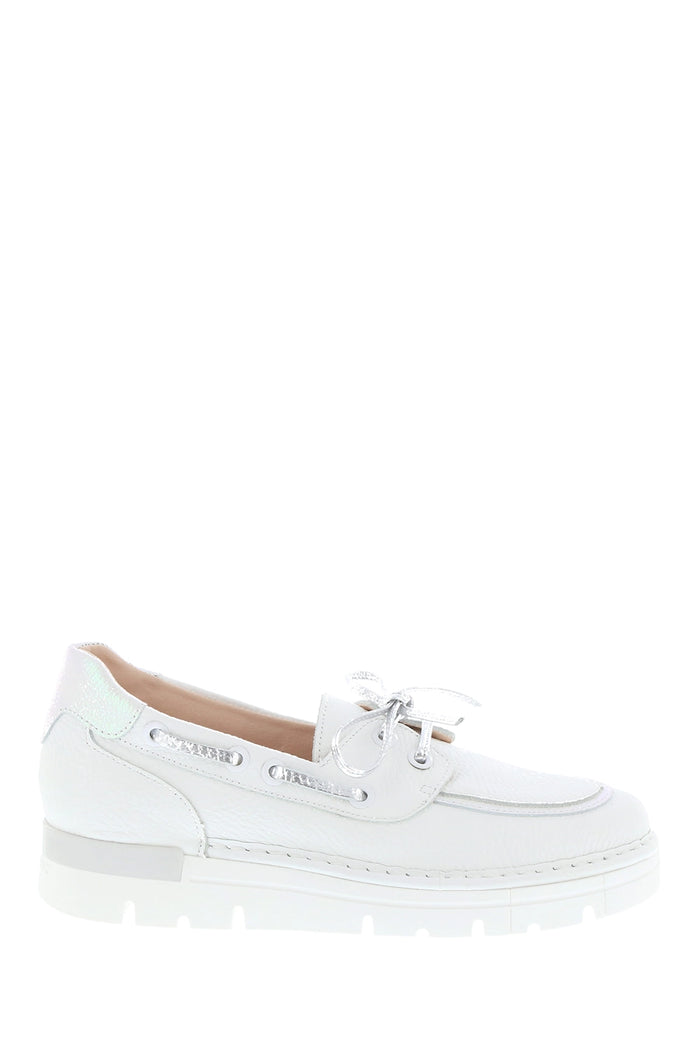 Jose Saenz Loafer in White JS-2067-BG-II