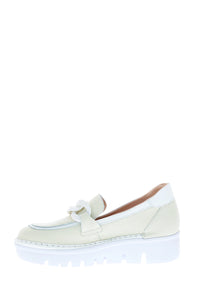 Jose Saenz Loafer in White JS-4425-BG