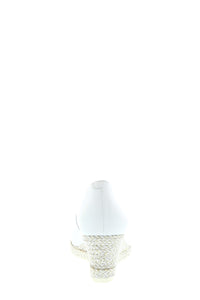 Jose Saenz Espadrilles Wedge in White JS-6019-BG