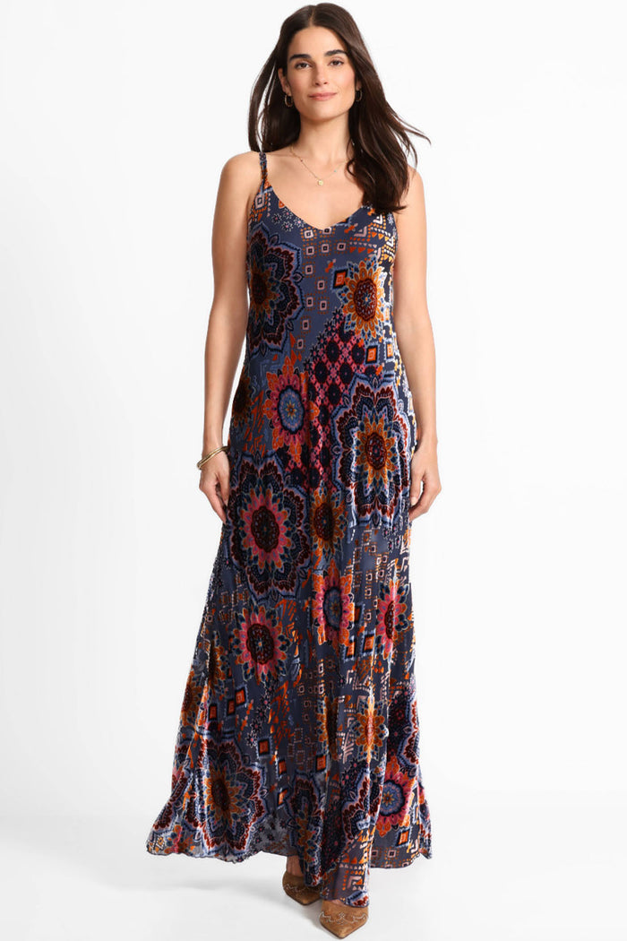 Johnny Was Kanako Dress - Sisi Burnout C32425-7 - Pre-Order September Delivery