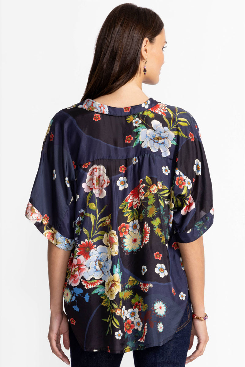 Johnny Was The Audrey Short Sleeve Shirt - Advestia C10725-7 - Pre-Order September Delivery